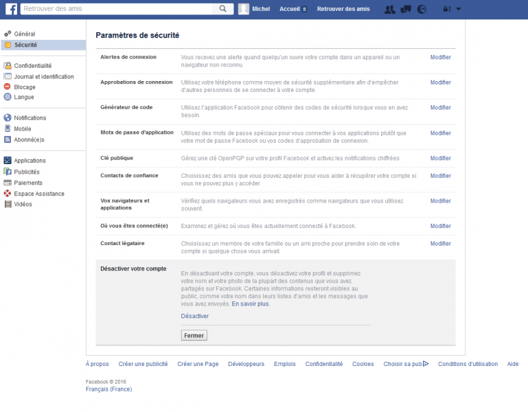 COMMENT PROTÉGER SON COMPTE FACEBOOK EN 3 ÉTAPES ? 2016-05-31%2014_58_33-Param%C3%A8tres%20de%20s%C3%A9curit%C3%A9