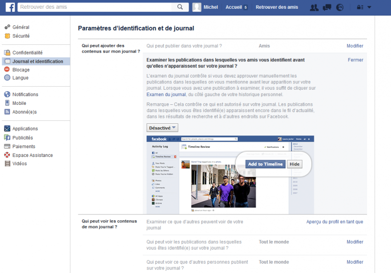 COMMENT PROTÉGER SON COMPTE FACEBOOK EN 3 ÉTAPES ? 2016-05-31%2014_59_16-Param%C3%A8tres%20d%E2%80%99identification%20et%20de%20journal