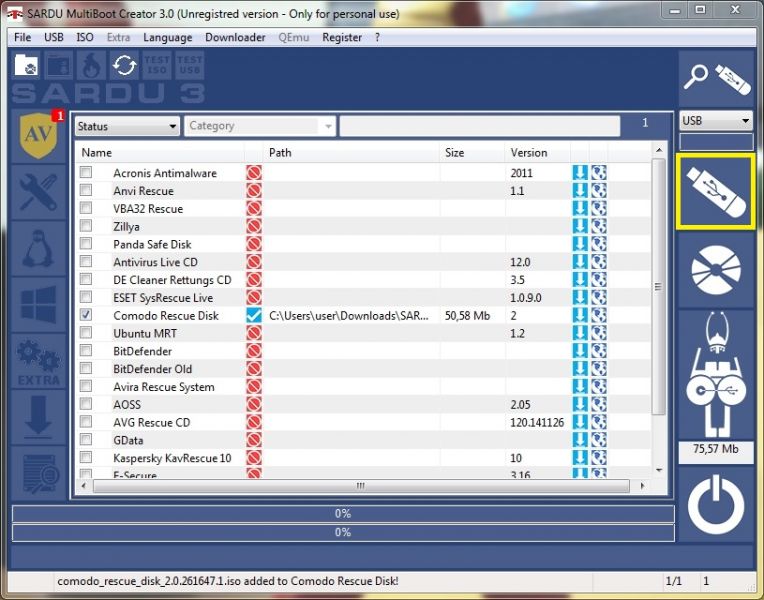 COMMENT CRÉER UNE CLÉ USB DE SECOURS ? Etape%205%20ok