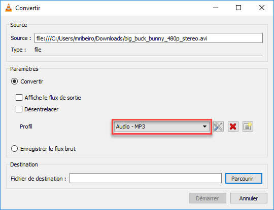 COMMENT EXTRAIRE L’AUDIO D’UNE VIDÉO AVEC VLC ? VLC-audio5