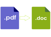 Comment convertir un fichier PDF en Word ?