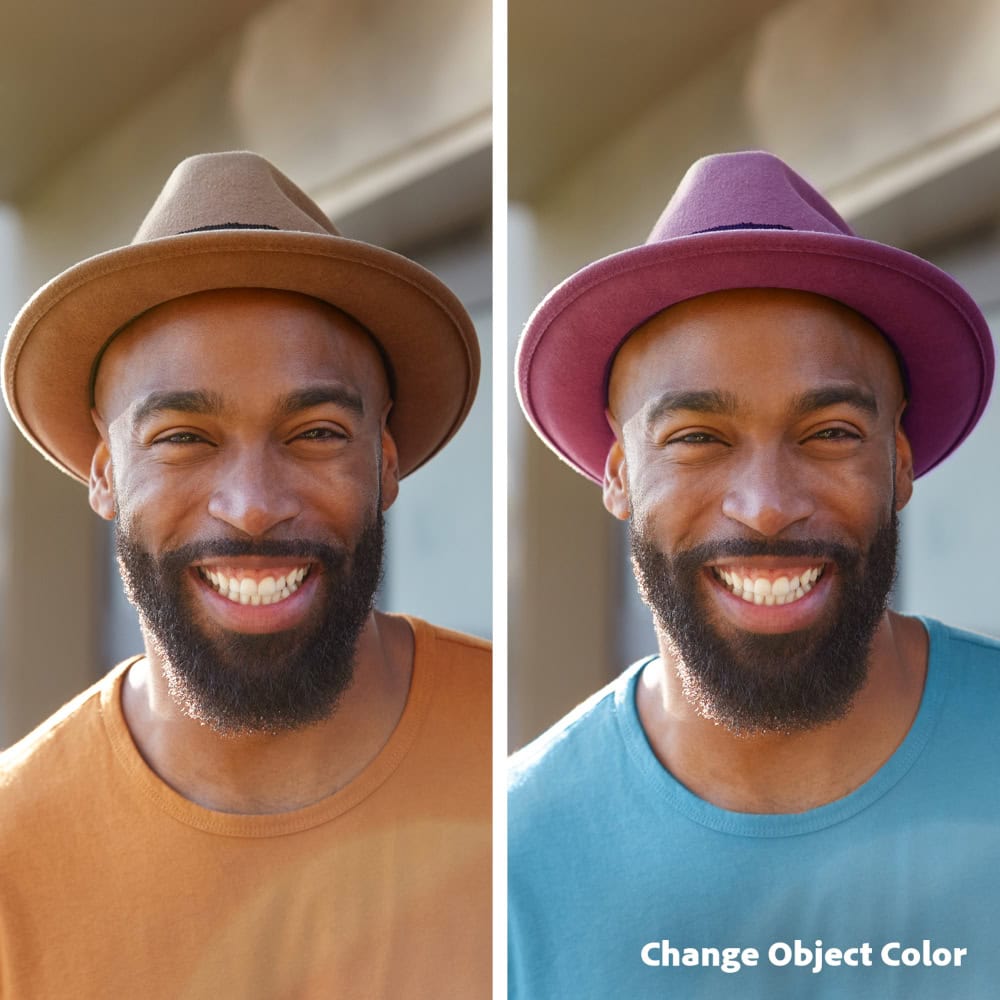 Changement de couleurs sans difficulté