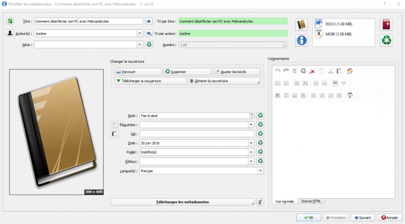 metadonnees-calibre