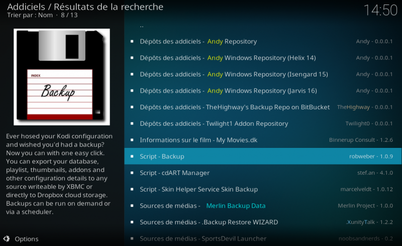 KODI : COMMENT TRANSFÉRER UNE SAUVEGARDE VERS N’IMPORTE QUEL APPAREIL ? Kodi_2017-03-24_14-50-34