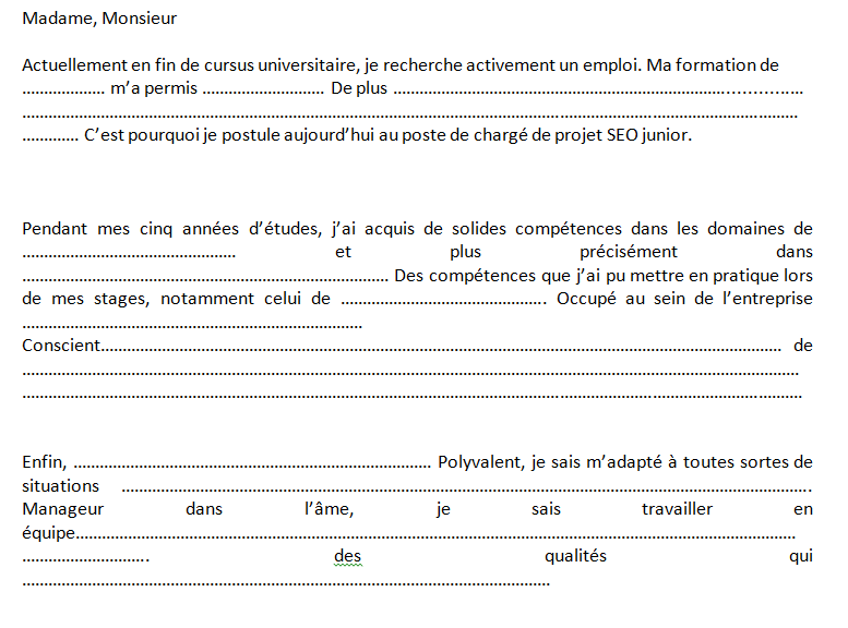 Trucs et astuces pour rédiger une bonne lettre de 