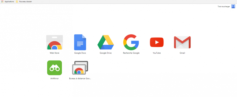 COMMENT CONTRÔLER UNE MACHINE À DISTANCE AVEC CHROME? 01%20-Applications
