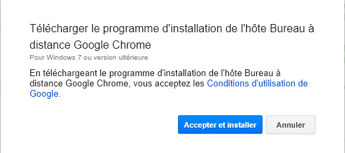 COMMENT CONTRÔLER UNE MACHINE À DISTANCE AVEC CHROME? 03%20installer%20h%C3%B4te