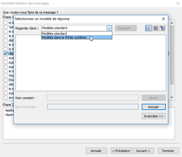 COMMENT CONFIGURER UN MESSAGE D'ABSENCE DANS OUTLOOK ? Etape%2004