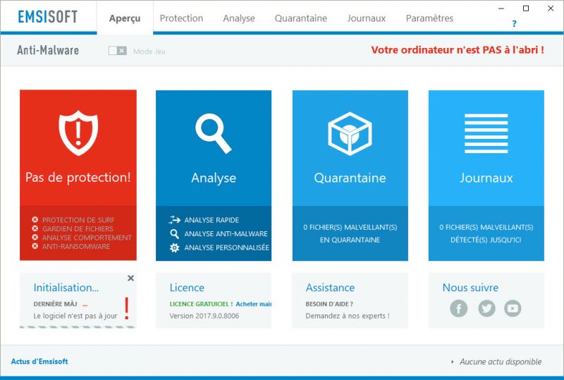 LES ALTERNATIVES À MALWAREBYTES ANTI-MALWARE EMSISOFT%20AM