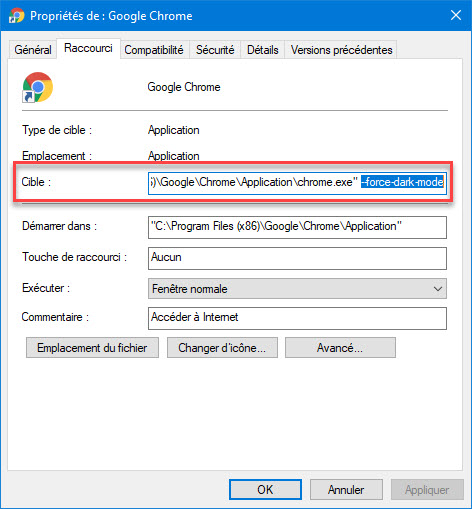 COMMENT FORCER L’UTILISATION DU MODE SOMBRE DANS GOOGLE CHROME ? Dark%20mode-2