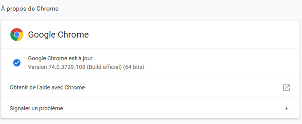 COMMENT FORCER L’UTILISATION DU MODE SOMBRE DANS GOOGLE CHROME ? Google%20Chrome%20version-screen