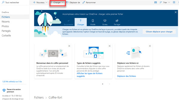 COMMENT CONFIGURER ET UTILISER LE COFFRE-FORT PERSONNEL DE ONEDRIVE ? Coffre-fort%20OneDrive-5