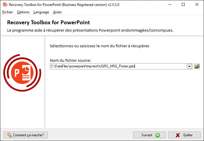QUE PEUT-ON FAIRE AVEC UN FICHIER POWERPOINT CASSÉ ? RCTLBX%201