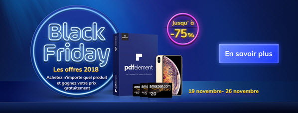 Promo Black Friday Wondershare